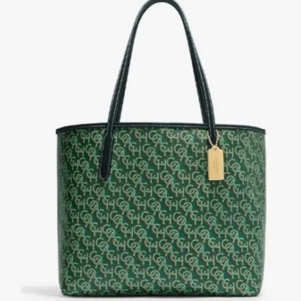 Coach City Monogram Tote